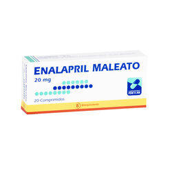 Enalapril 20 mg x 20 Comprimidos MINTLAB CO SA