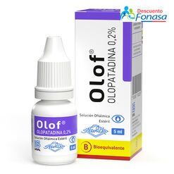 Olof 0,2 % x 5 mL Solución Oftálmica
