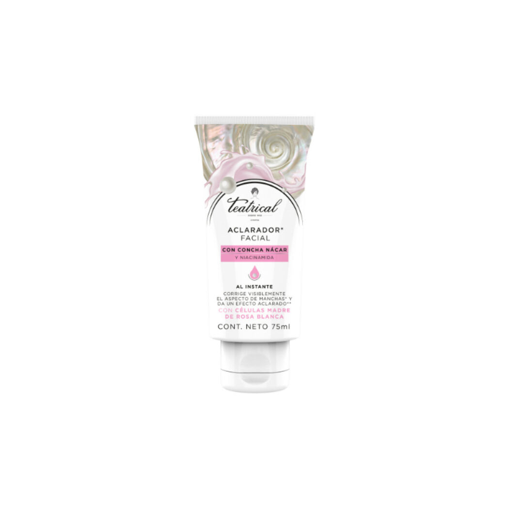 Teatrical Aclaradora Crema Facial 75 Ml, , large image number 0