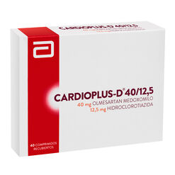 Cardioplus-D 40 mg/12.5 mg x 40 Comprimidos Recubiertos