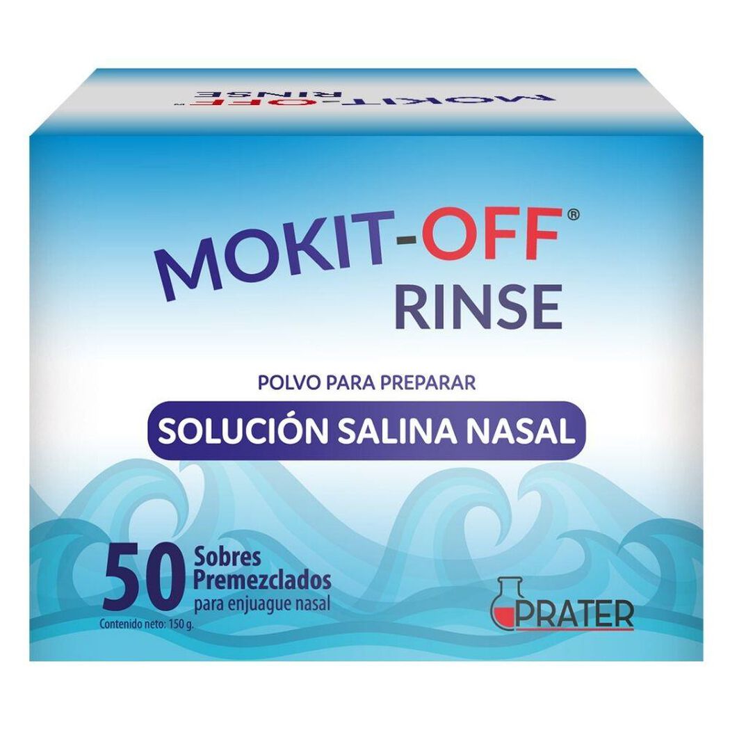 Polvo para Preparar Soluci&oacute;n Salina Nasal 50 Sobres, , large image number 0