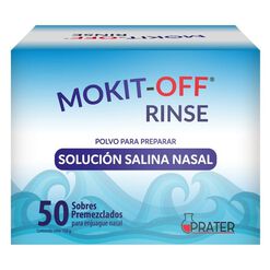 Polvo para Preparar Soluci&oacute;n Salina Nasal 50 Sobres