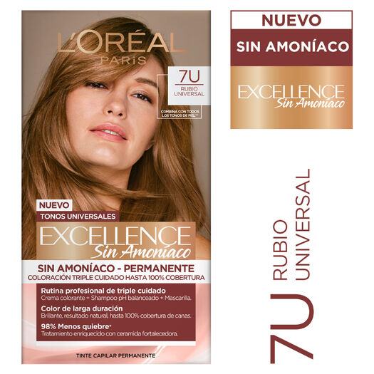 Tintura Excellence Sin Amoníaco Nudes 7U, , large image number 0