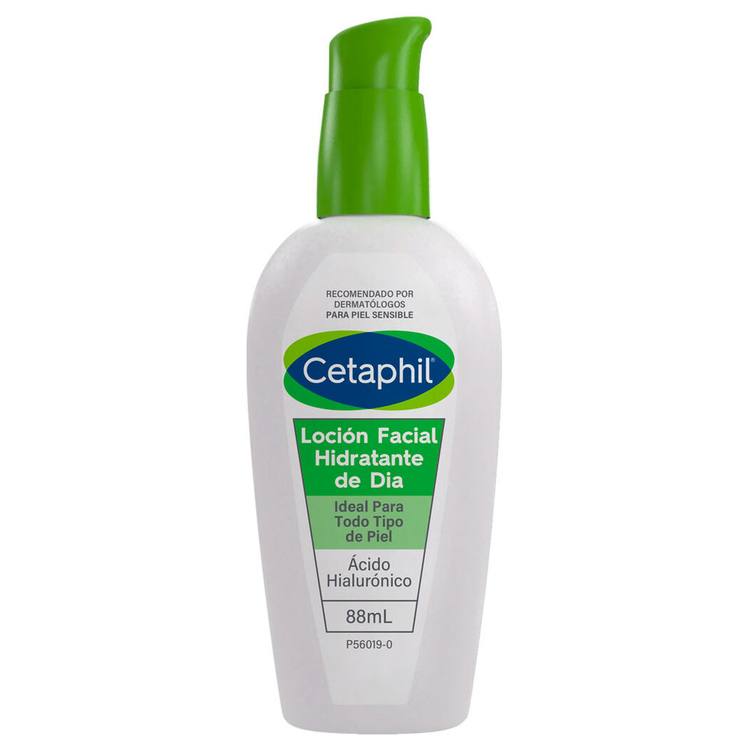 Loción hidratante facial con acido hialuronico de dia cetaphil 88ml, , large image number 0