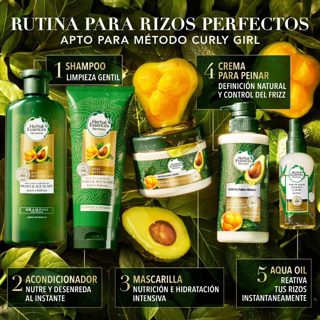 Crema de Peinar Herbal Essence Pequi y Avocado 300 mL, , large image number 4