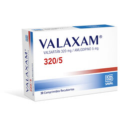 Valaxam 320 mg/5 mg x 30 Comprimidos Recubiertos