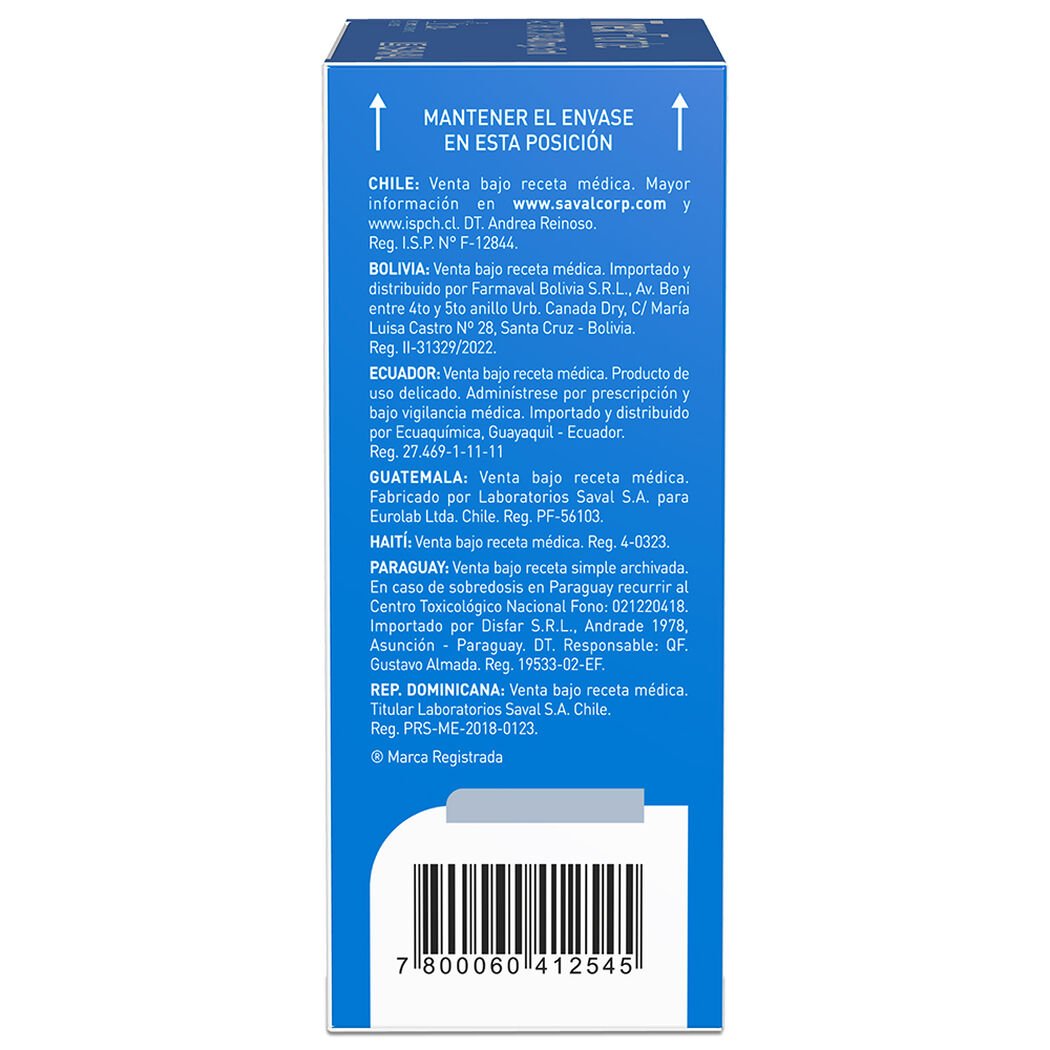 Trex Forte 400 mg/5 mL x 20 mL Polvo Para Suspensión Oral Con Solvente, , large image number 2