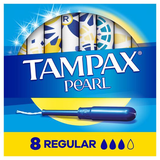 Tampones Tampax Pearl Flujo Regular, 8 Unidades, , large image number 0
