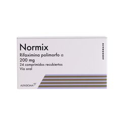 Normix 200 mg x 24 Comprimidos Recubiertos