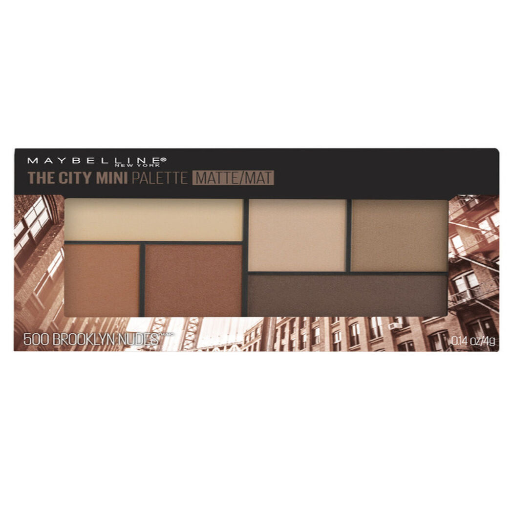 Sombra Mini Palette 500 Brooklyn Nudes Maybelline 4g, , large image number 0