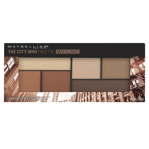 Sombra Mini Palette 500 Brooklyn Nudes Maybelline 4g, , large image number 0