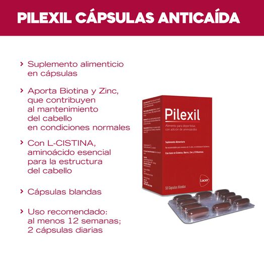 Pilexil x 50 Capsulas Blandas, , large image number 1