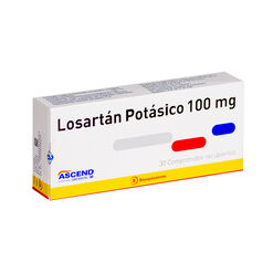 Losartan 100 mg x 30 Comprimidos Recubiertos ASCEND