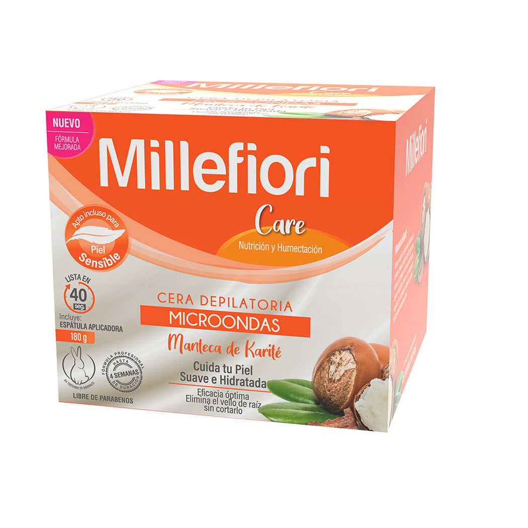 Cera Depilatoria Millefiori Care Microondas 180 g, , large image number 0