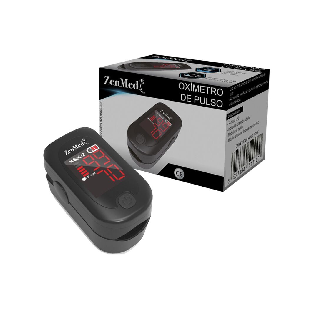 Oximetro De Pulso Zenmed Fs10k, , large image number 0