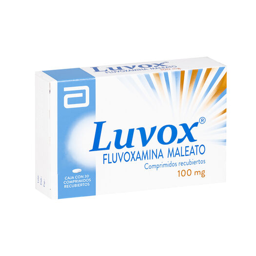 Luvox 100 mg x 30 Comprimidos Recubiertos, , large image number 0