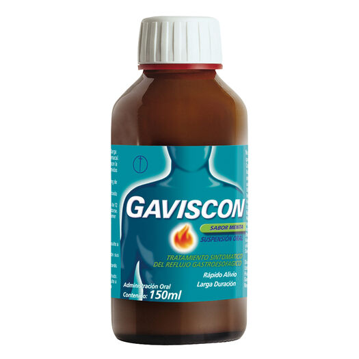 Gaviscon Suspensión Oral Botella Original 150 ml, , large image number 0