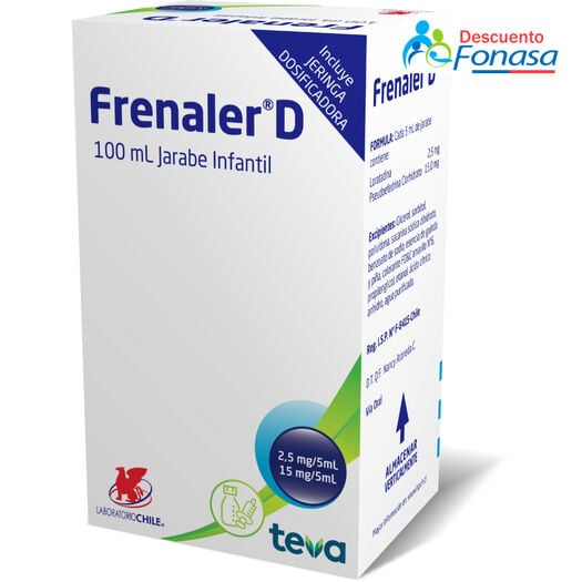 Frenaler D Infantil x 100 mL Jarabe, , large image number 0
