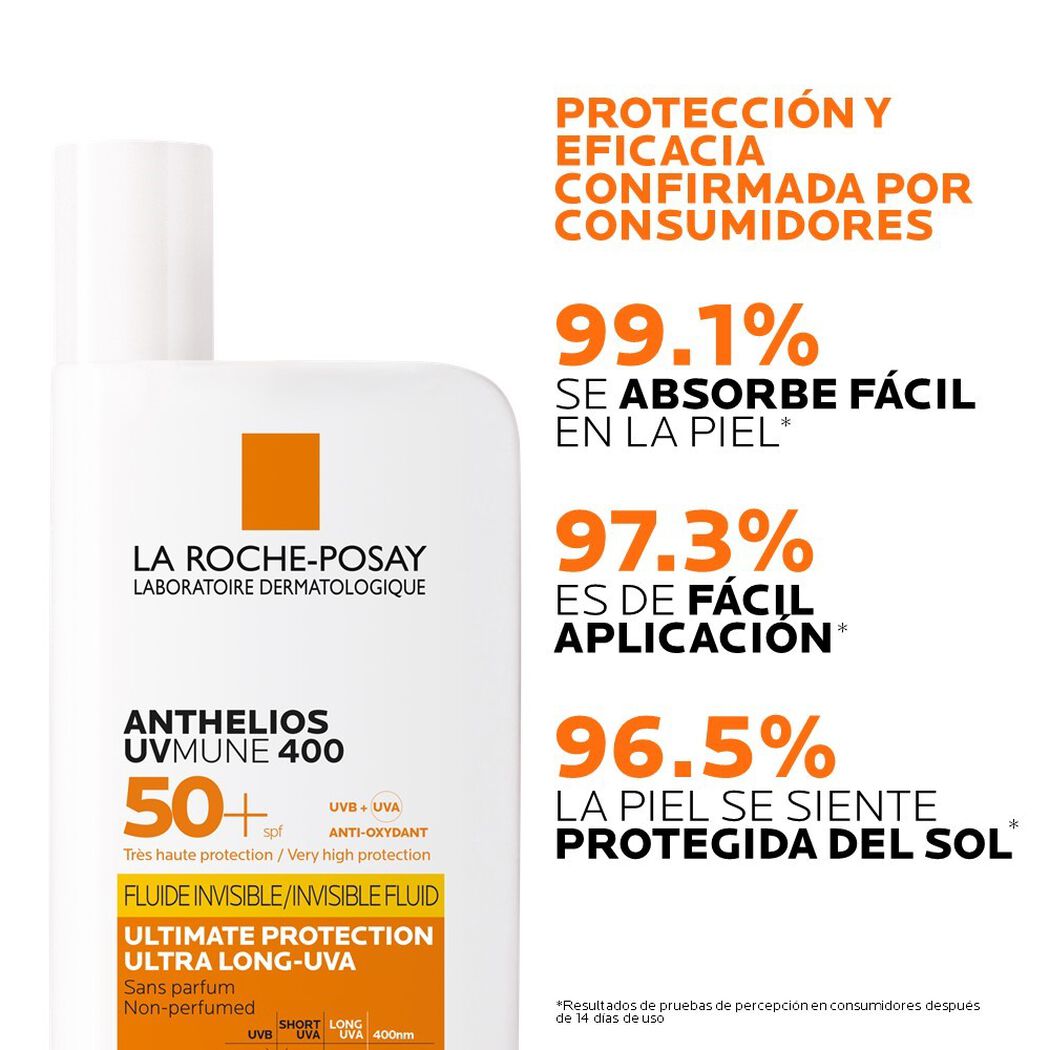 Protector Solar La Roche Posay Rostro Anthelios UV Mune 400 FPS50+ 50 mL, , large image number 2