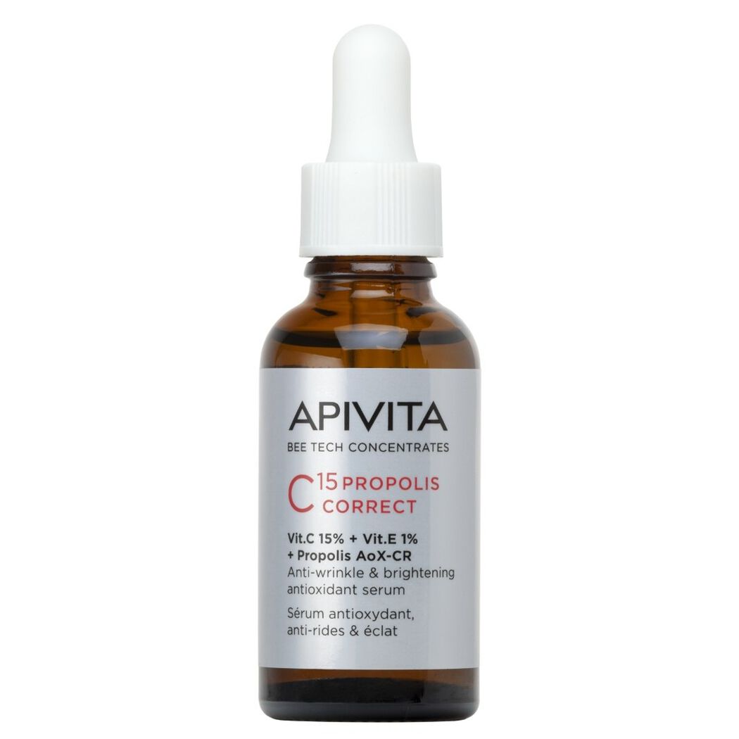 Serum Vitamina C15 Corrector Bee Tech Concentrates 30 ml Apivita, , large image number 0