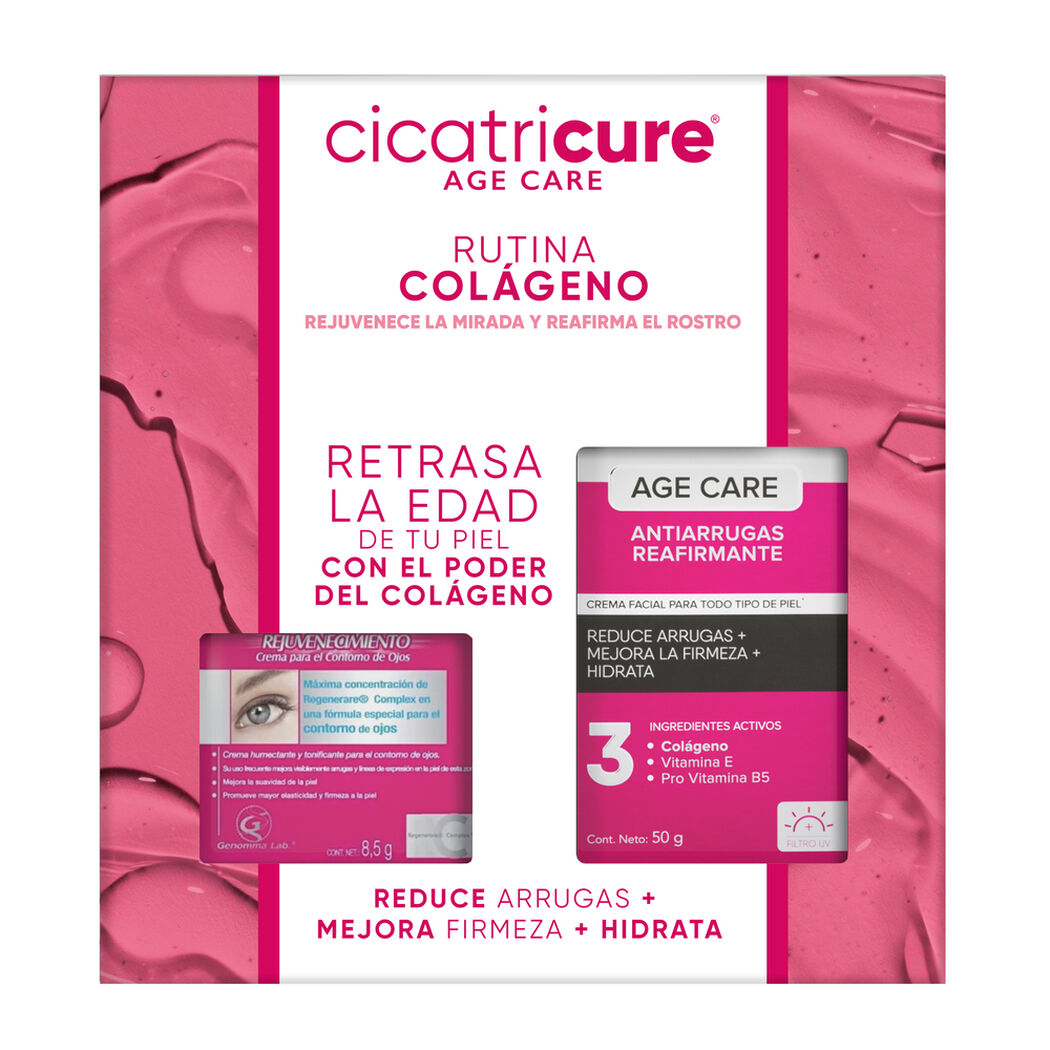 Pack Cica Age Care Reafirmante 50Gr+Contorno de Ojos 8Gr, , large image number 0