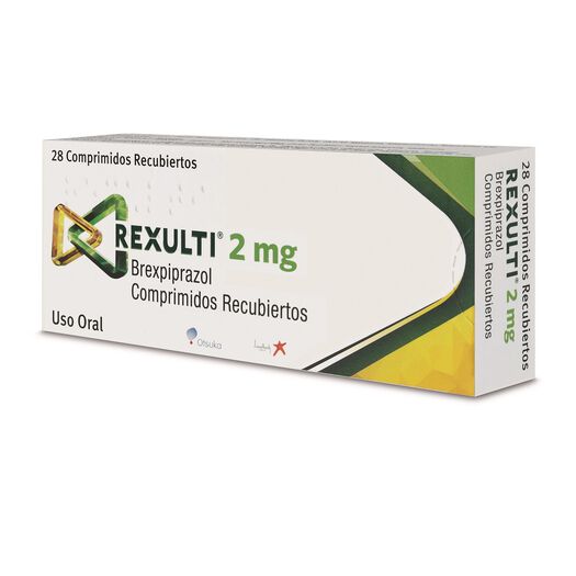 Rexulti 2 mg x 28 Comprimidos Recubiertos, , large image number 0