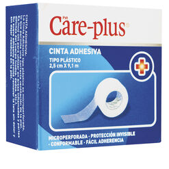 Care-Plus Tipo Plástico Perforado 25 mm x 9,1 m Cinta Adhesiva x 1 Unidad