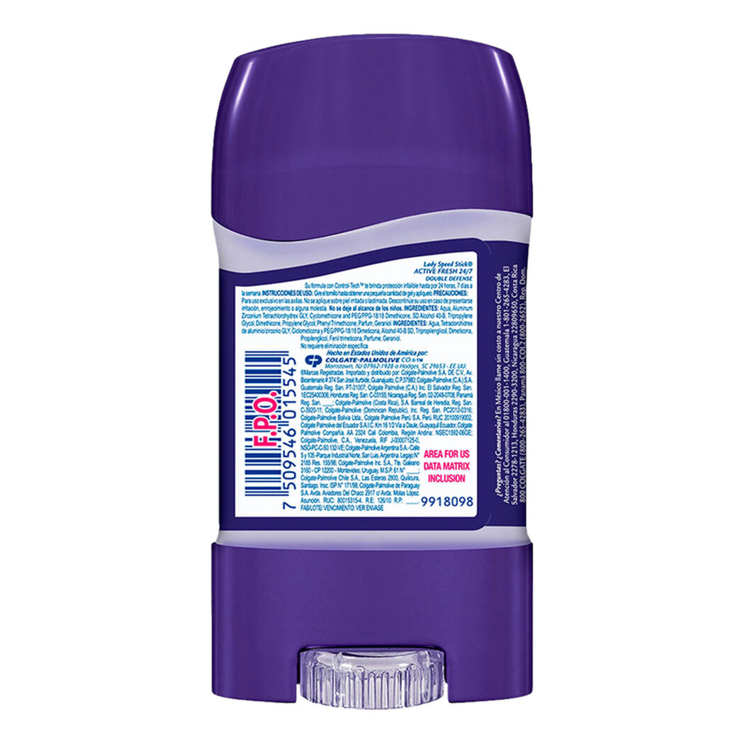 Desodorante Lady Speed Stick Gel Active Fresh 65 g, , large image number 1