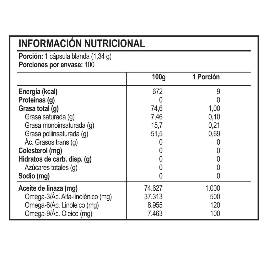 Vitaday Omega 3-6-9 100 Cápsulas Blandas, , large image number 1