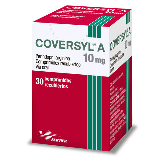 Coversyl A 10 mg x 30 Comprimidos Recubiertos, , large image number 0
