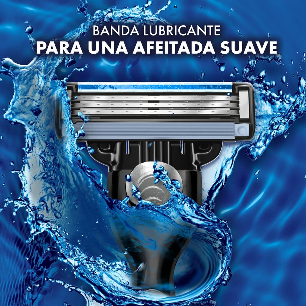 Repuesto M&aacute;quina de Afeitar Gillette Mach3 4 un, , large image number 3