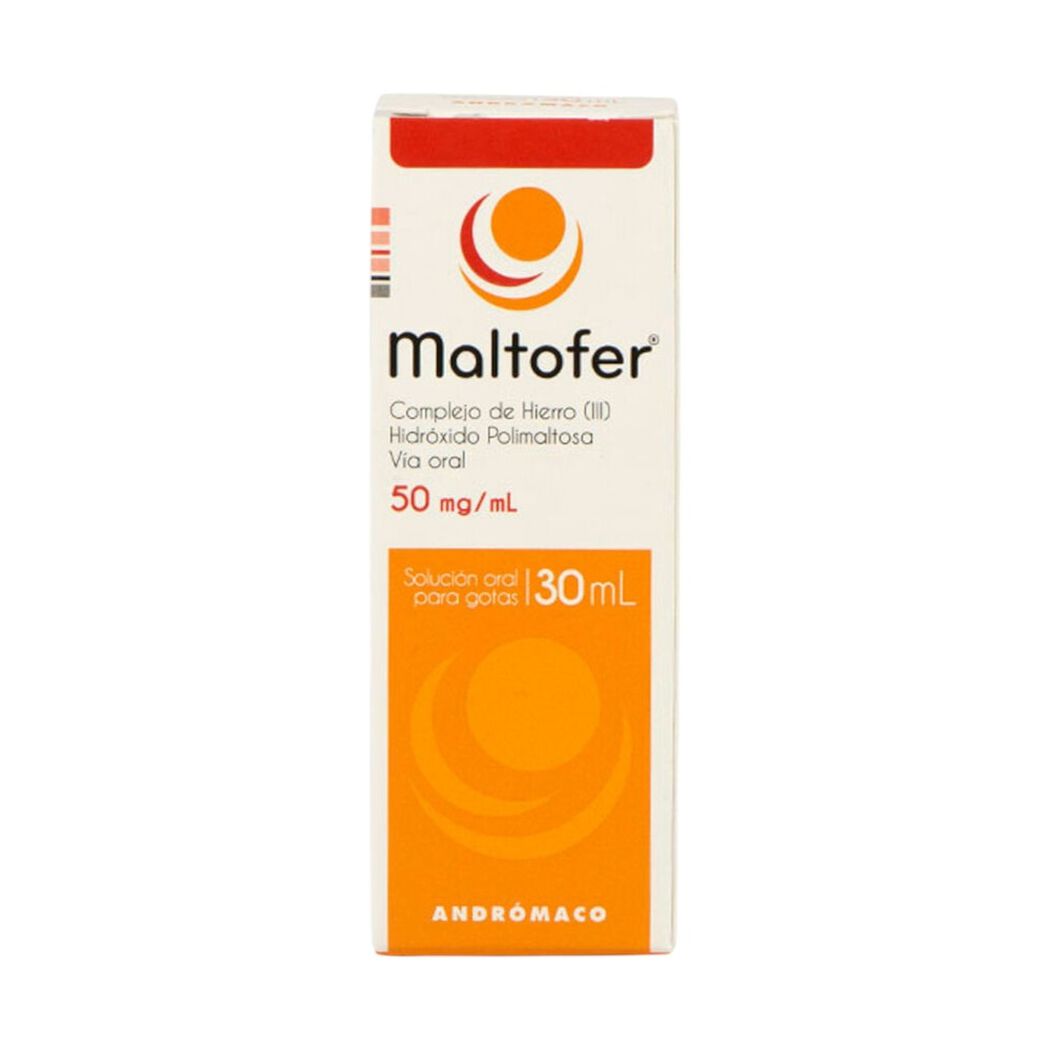 Maltofer 50 mg/mL x 30 mL Soluci&oacute;n Oral Para Gotas, , large image number 0