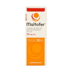 Maltofer 50 mg/mL x 30 mL Soluci&oacute;n Oral Para Gotas