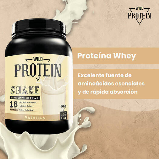 Wild Protein Shake Vainilla 1 Kg, , large image number 3
