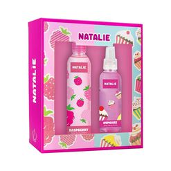 Natalie Botanicals Raspberry Body Spray  205 ml + Cupcake 100 ml