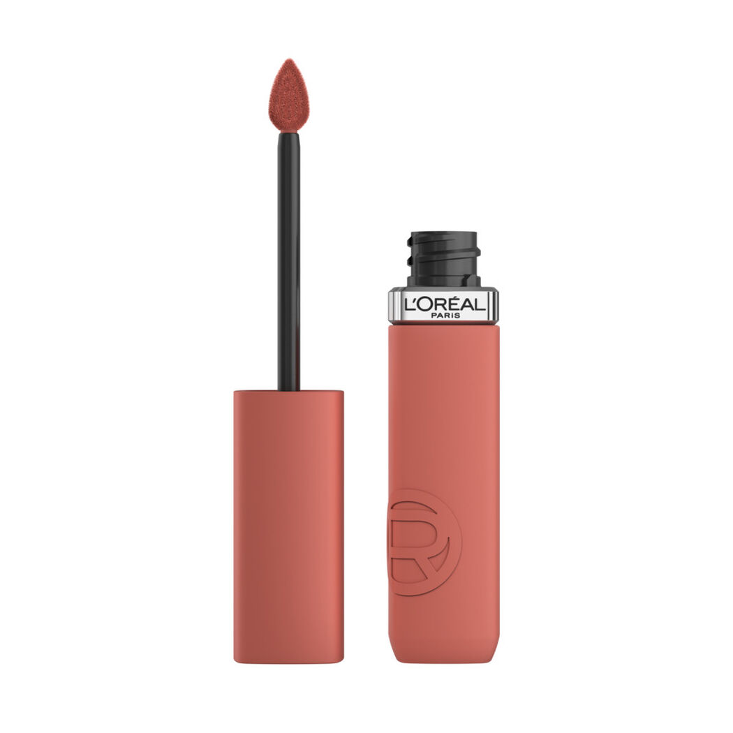 Labial Loreal Inf Matt Res 630 Rose Heat, , large image number 0