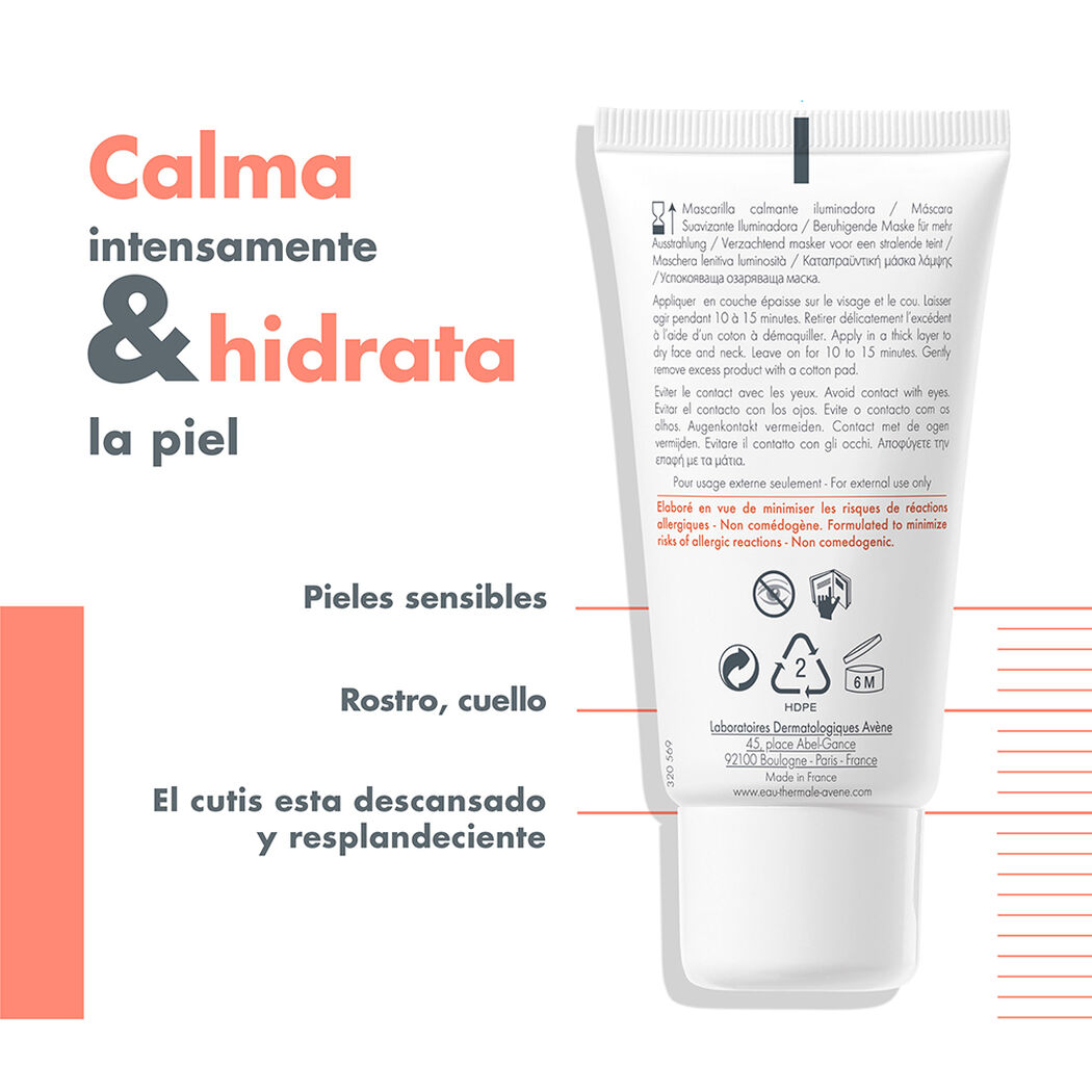Mascarilla Calmante Avene 50Ml, , large image number 2