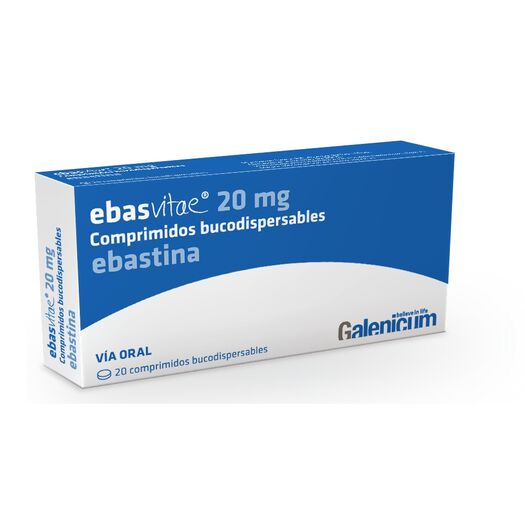 Ebasvitae 20 mg x 20 Comprimidos Bucodispersables, , large image number 0