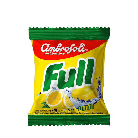 Ambrosoli Caramelo Full Limón x 27 g, , large image number 0