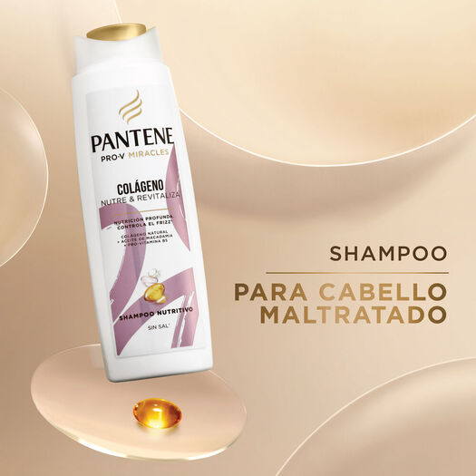 Pack Shampoo y Acondicionador Pantene Pro-V Miracles Colágeno Nutre y Revitaliza 300 ml + 250 ml, , large image number 4