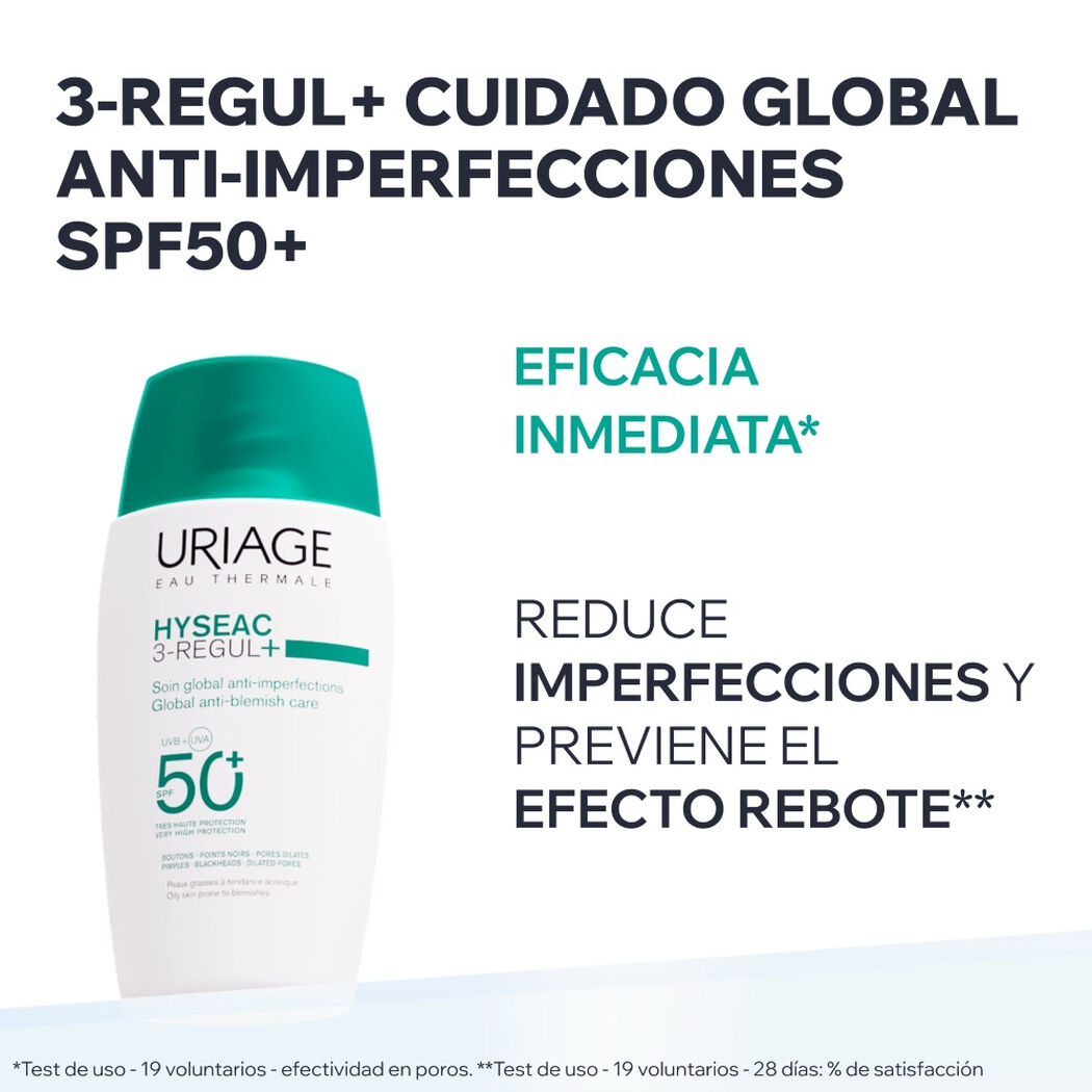 Crema Anti-Imperfecciones Hys&eacute;ac3-Regul+ 50ml Uriage, , large image number 1