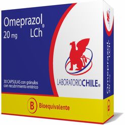 Omeprazol 20 mg x 30 Cápsulas con Gránulos con Recubrimiento Entérico CHILE