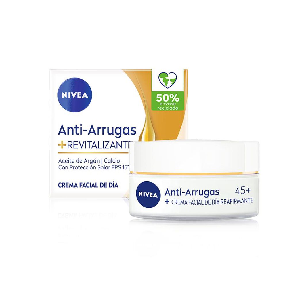 Crema Nivea Anti Arrugas Revitalizante Día 50 mL, , large image number 1