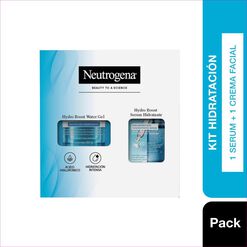 Kit Hidratación Neutrogena Sérum Hydro Boost 30ml + Water Gel
