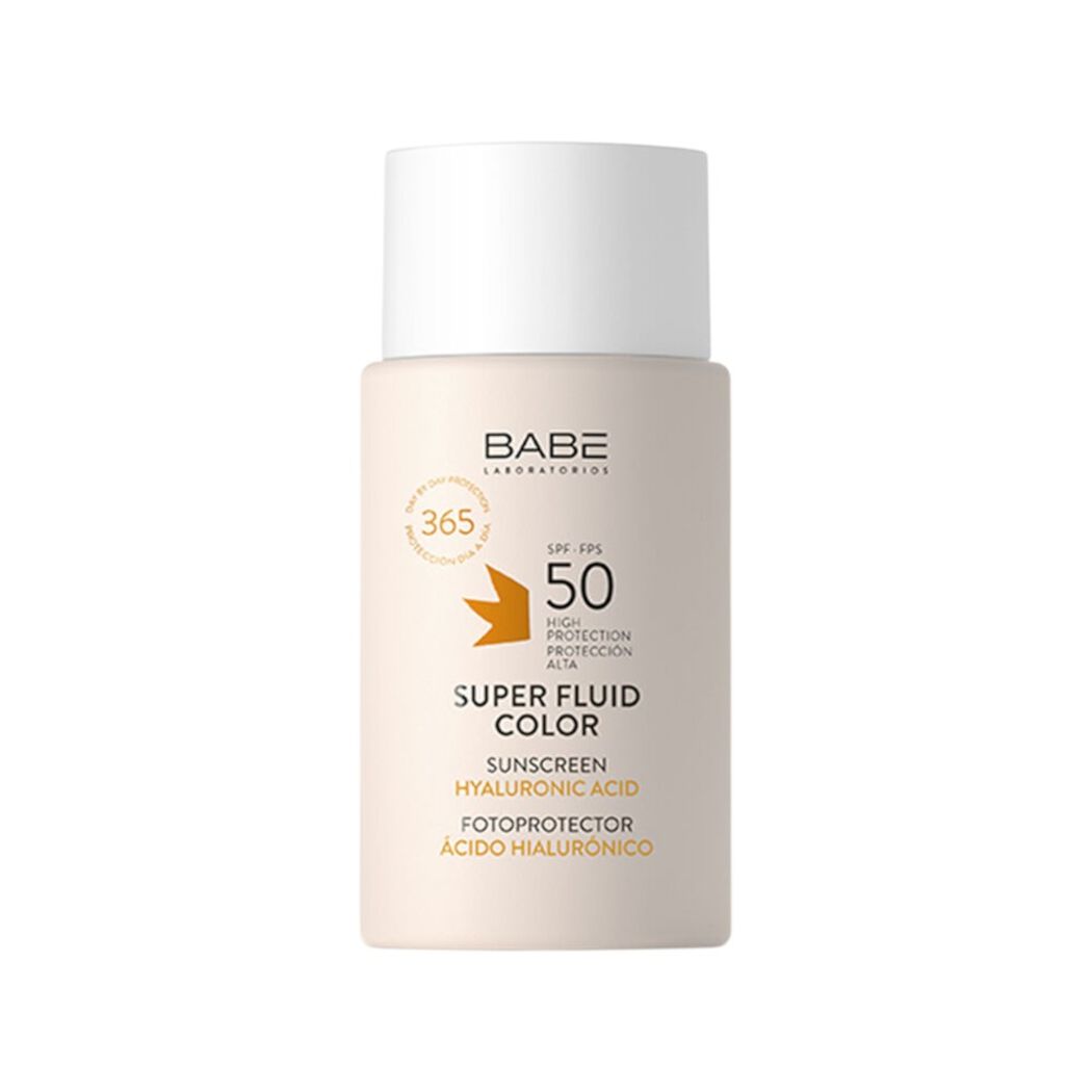 Protector Solar Babe Super Fluido Color Spf50 50 mL, , large image number 0