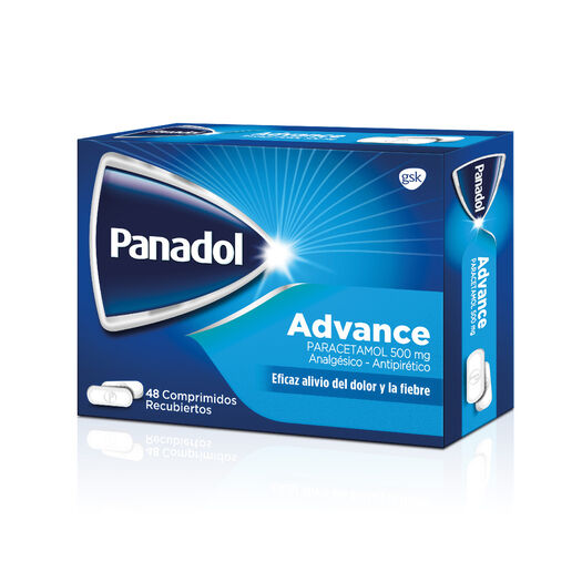 Panadol Advance 500mg x 48 Comprimidos, , large image number 1