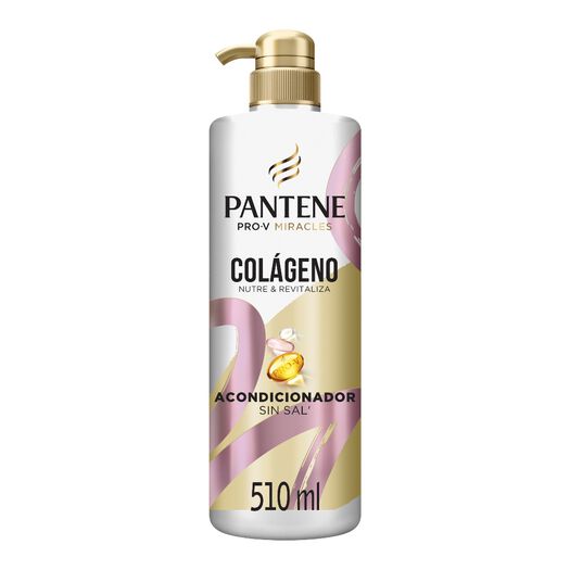 Acondicionador Pantene Pro-V Miracles Colágeno Nutre & Revitaliza 510 ml, , large image number 0