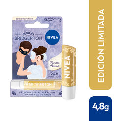 B&aacute;lsamo Labial Nivea Vanilla Biscuit Edici&oacute;n Limitada Bridgerton