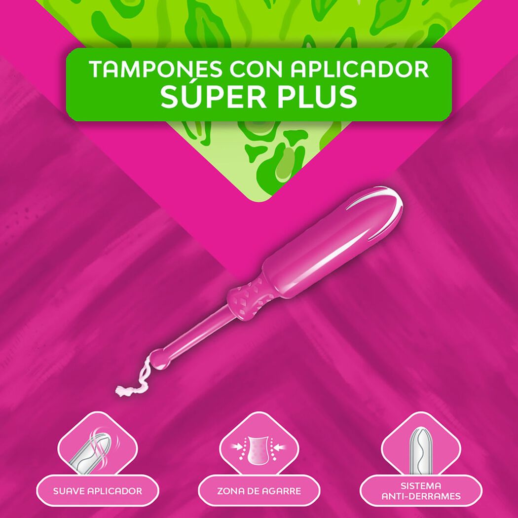 Nosotras Tampon Super Plus Con Aplicador x 8 Unidades, , large image number 2