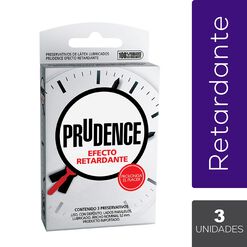 Preservativo Prudence Efecto Retardante 3 un